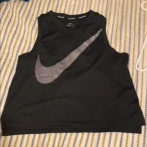 Nike running cropped tank